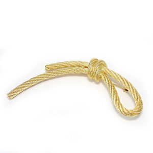 Dior Christian Dior Metal Brooch Gold Plated Metal Brooch